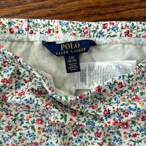 Ralph Lauren Girls Size Large (12/14) ditsy flower print legging pants.